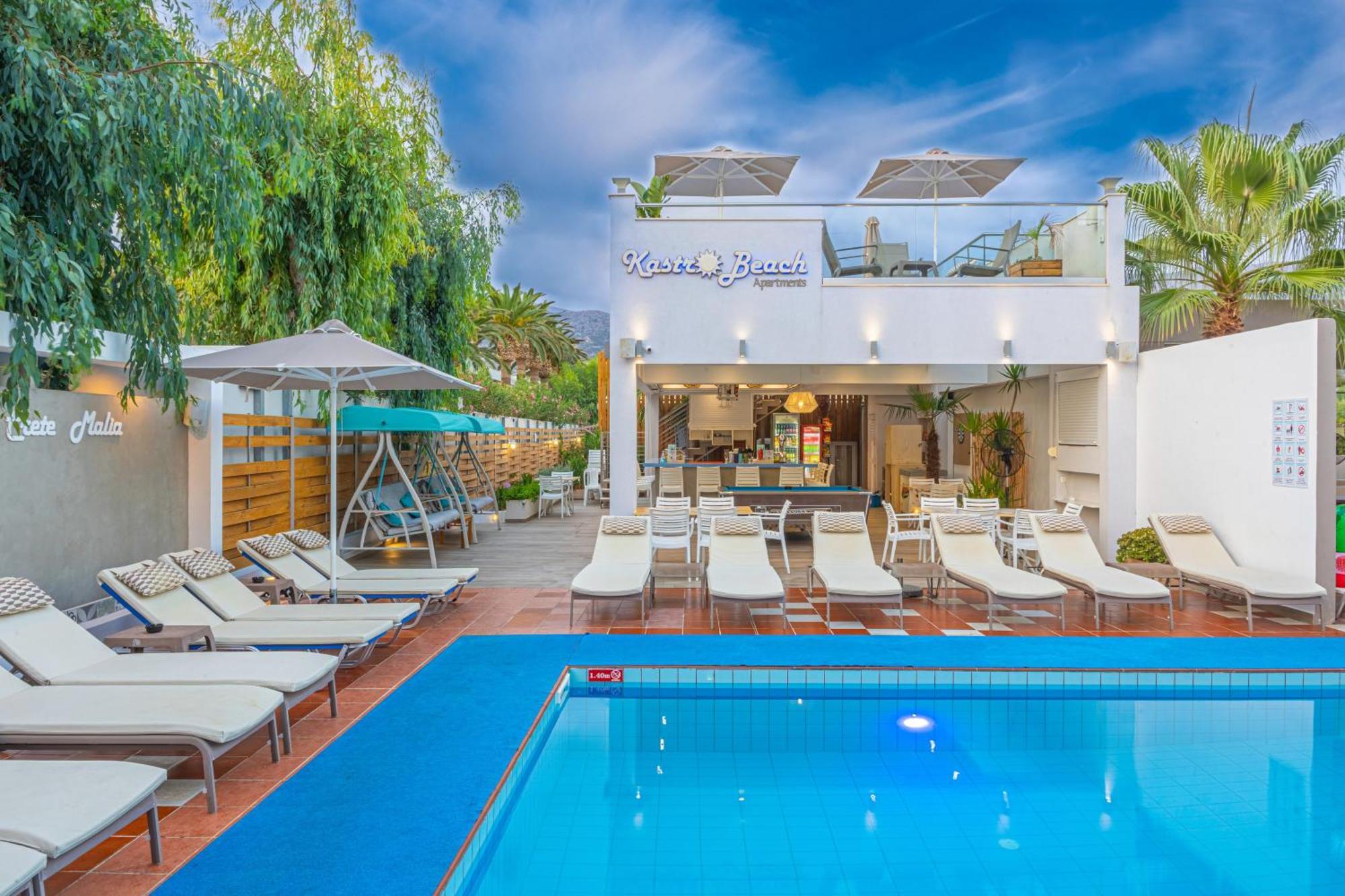 Kastro Beach Apartments Μάλια Εξωτερικό φωτογραφία